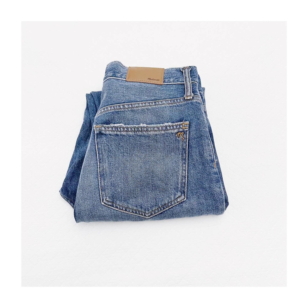 Madewell The Mom Jean Vintage Wash Denim Jeans SZ27
